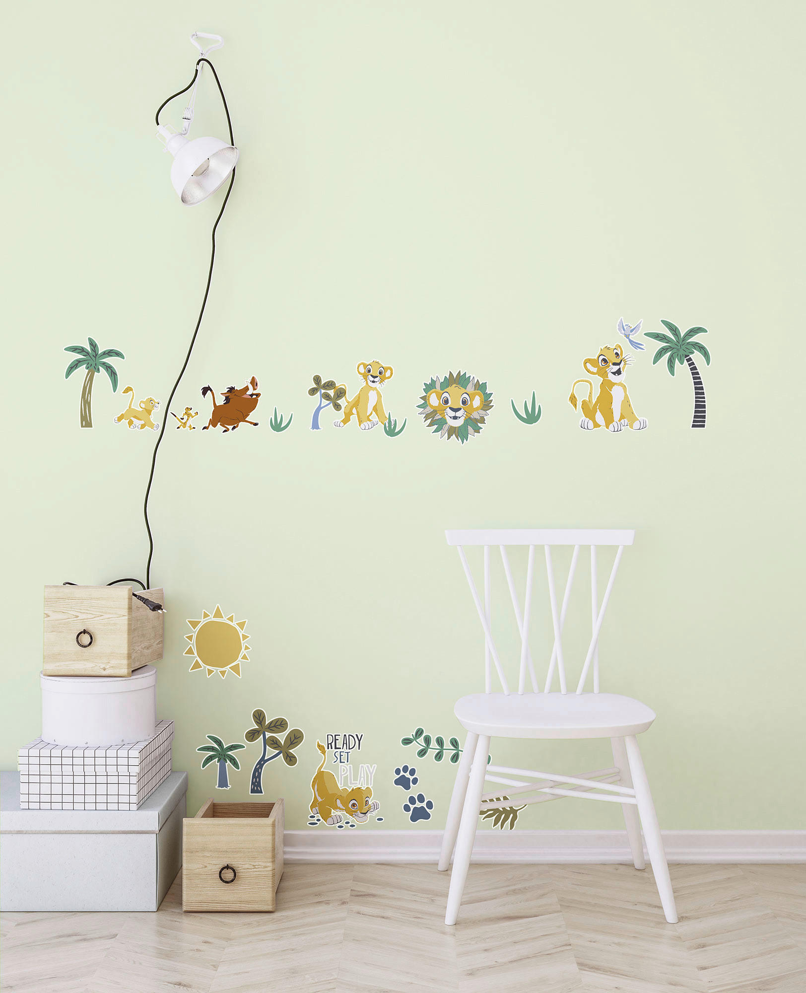 VÄGGDEKALER 50/70 cm     - multicolor, Basics, plast (50/70cm) - Komar