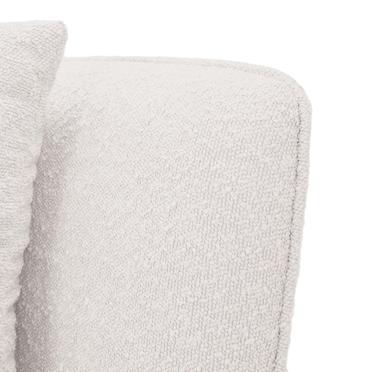 SESSEL in Bouclé Weiß  - Naturfarben/Weiß, KONVENTIONELL, Holz/Textil (106/88/83cm) - Max Winzer