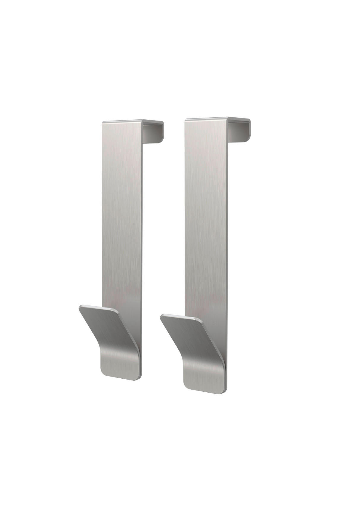 HAKEN-SET  in Edelstahlfarben  - Edelstahlfarben, Basics, Metall (2,6/14,0/4,7cm) - Zack