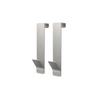 HAKEN-SET  in Edelstahlfarben  - Edelstahlfarben, Basics, Metall (2,6/14,0/4,7cm) - Zack