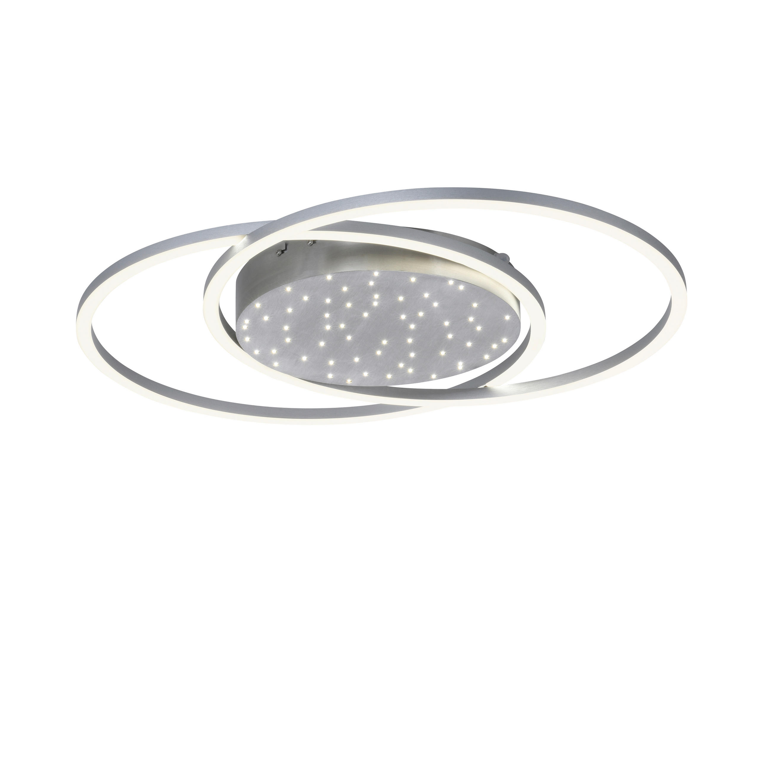 LED-DECKENLEUCHTE   - Grau, Design, Kunststoff/Metall (66,8/50cm)