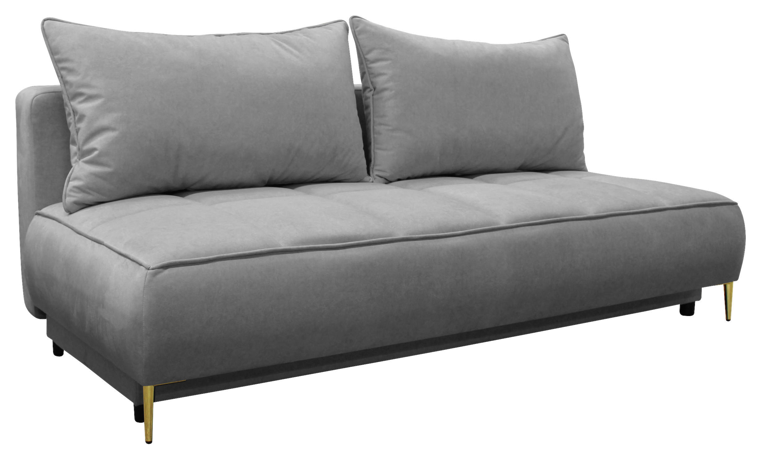 Thumbnail - Mid.you Schlafsofa, Hellgrau, Textil, 2-Sitzer, 200x90x97 cm, Liegefunktion, Wohnzimmer, Sofas & Couches, Schlafsofas, S...