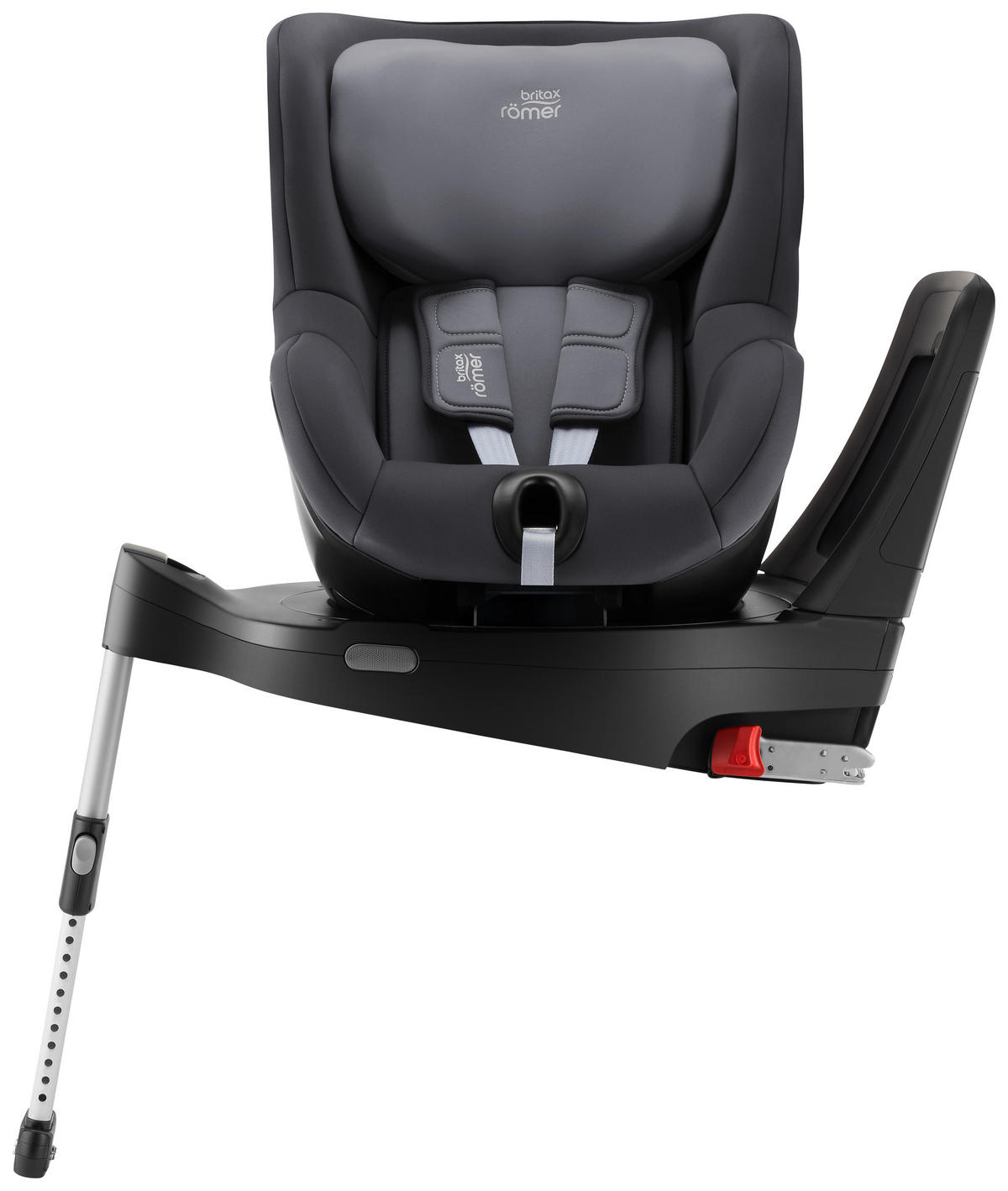 REBOARDER-KINDERSITZ DUALFIX PRO M  - Dunkelgrau/Grau, Basics (44/48/74cm) - Britax Römer
