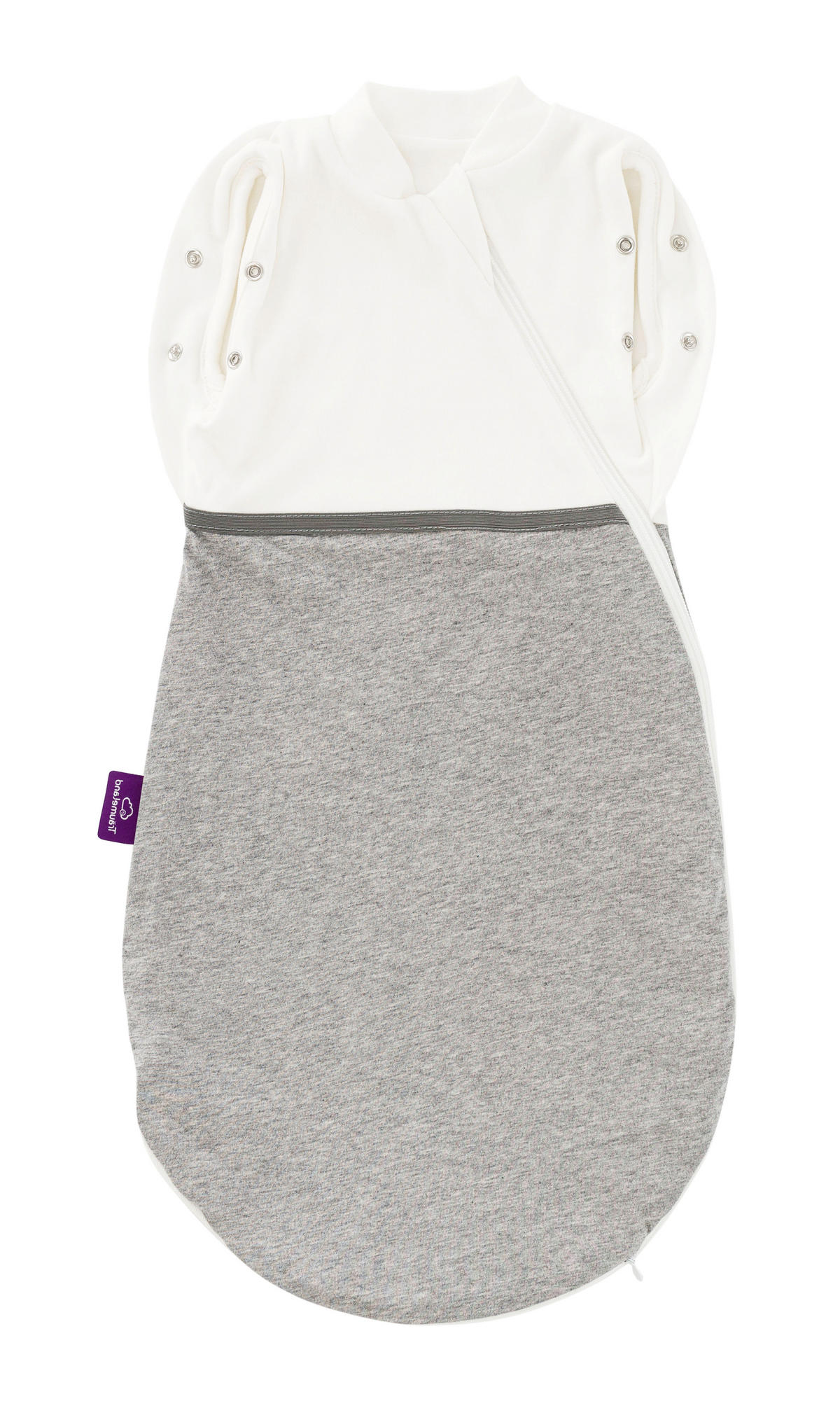 BABYSCHLAFSACK    50/56   - Weiß/Grau, Basics, Textil (50/56null) - Träumeland