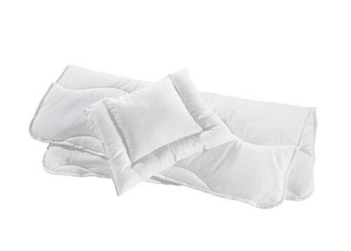 KINDERBETTSET  - Weiß, Basics, Textil (100/135cm) - My Baby Lou