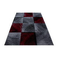WEBTEPPICH  Wohnzimmer 160/230 cm Plus 8003 Rot rechteckig  - Rot, Design, Textil (160/230cm) - Ayyildiz 