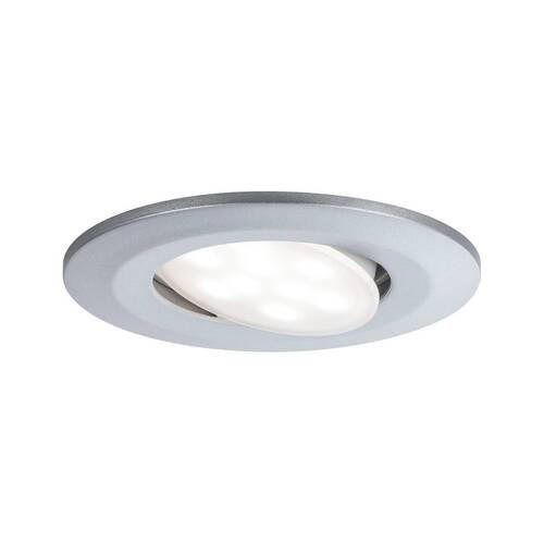 LED-DECKENLEUCHTE 9 cm  - Chromfarben, Basics, Kunststoff (9cm) - Paulmann