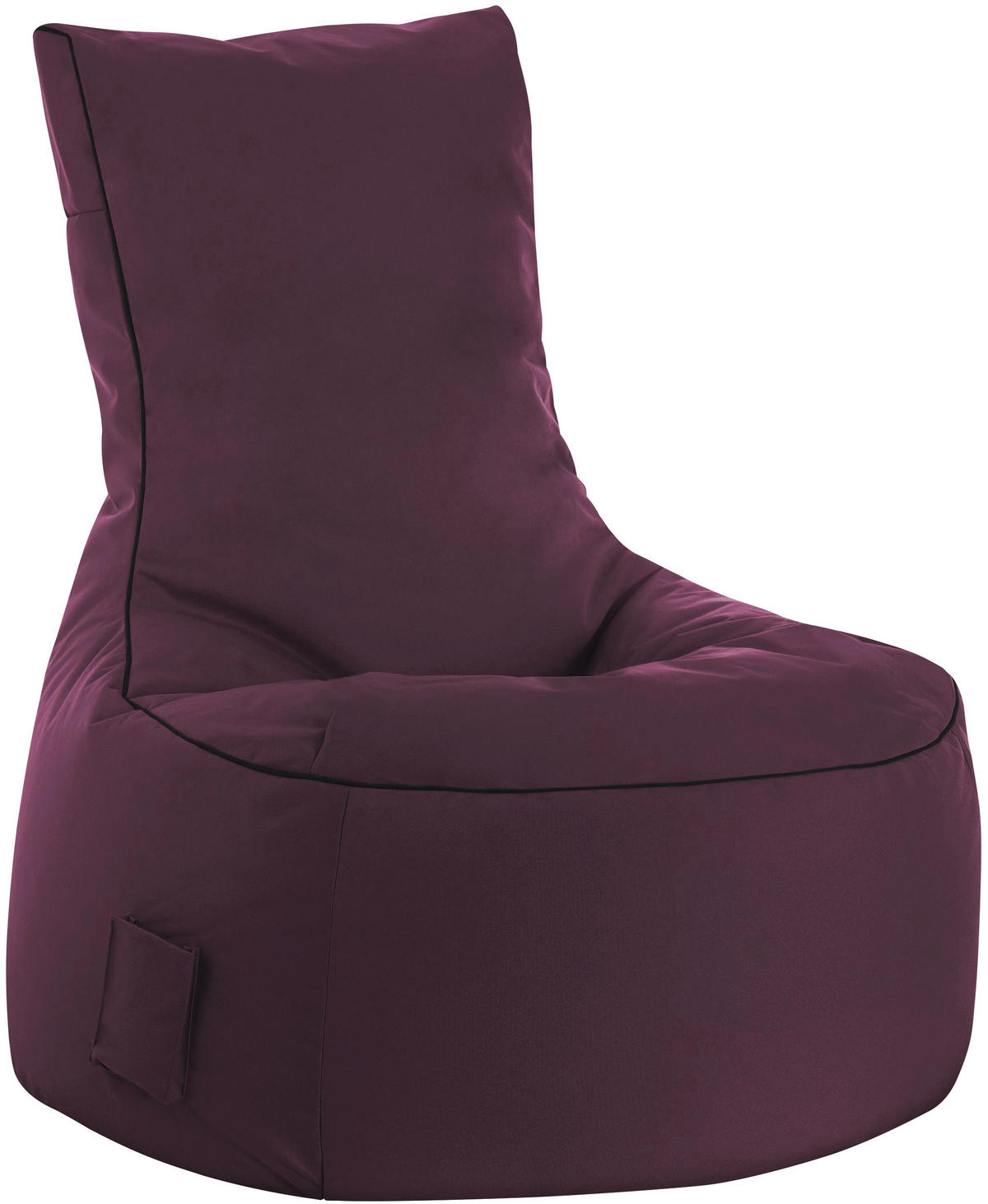 SITZSACK 300 l  - Aubergine, Design, Textil (95/90/65cm)