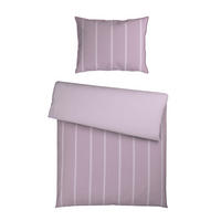 OBOJESTRANSKA POSTELJNINA 140/200 cm renforcé sivovijolična  - sivovijolična, tekstil (140/200cm) - Bio:Vio