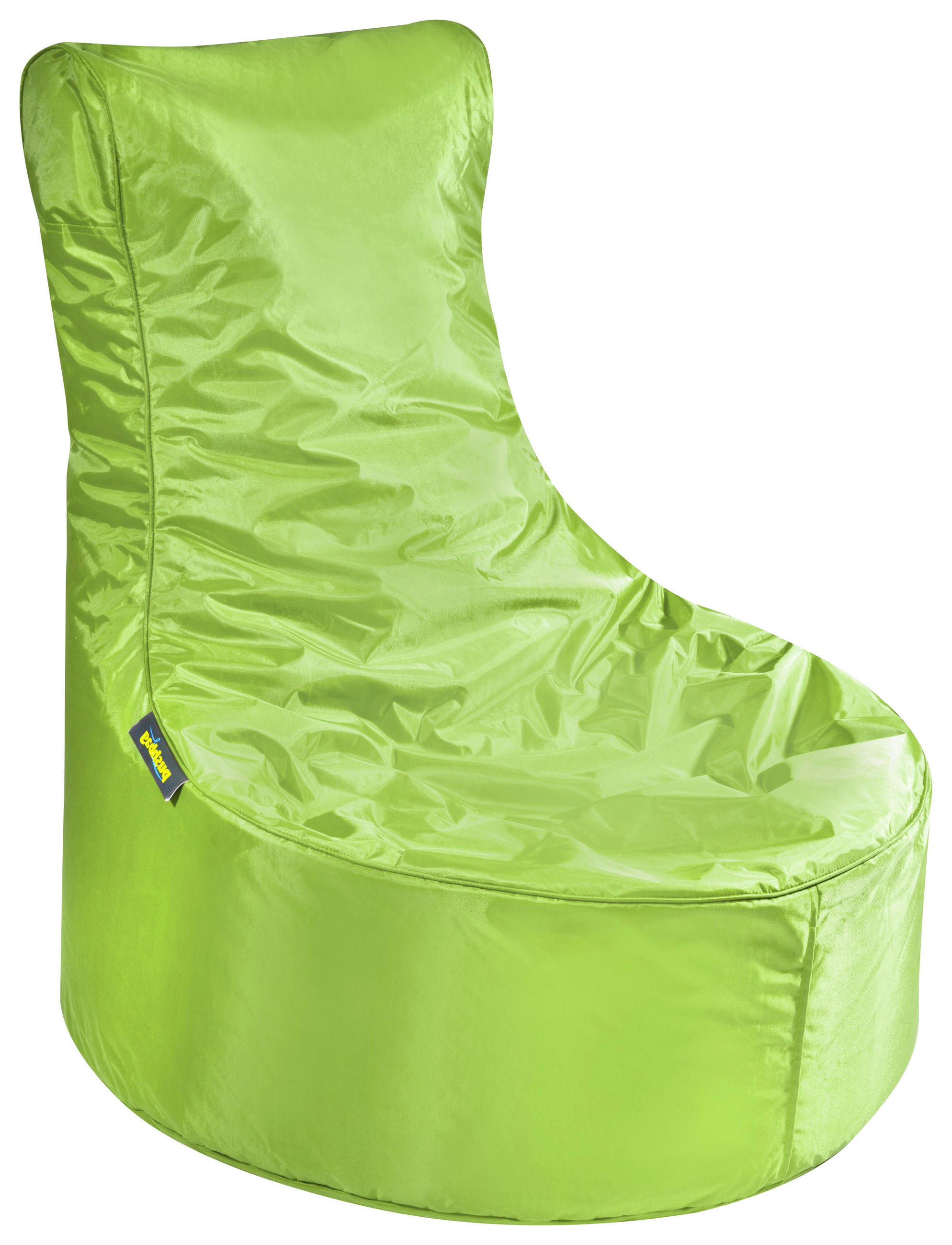 SITZSACK Uni - Hellgrün, Basics, Kunststoff (70/90/80cm) - MID.YOU