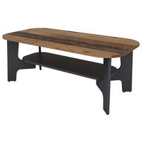 COUCHTISCH110/55/42,5 cm  in Holzwerkstoff  - Alteiche/Graphitfarben, KONVENTIONELL, Holzwerkstoff (110/55/42,5cm) - MID.YOU