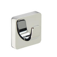 HANDTUCHHALTER 4,5/4,5/3 cm  - Chromfarben, Basics, Metall (4,5/4,5/3cm)