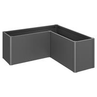 HOCHBEET Belvedere  - Dunkelgrau, Basics, Metall (152/152cm) - Biohort