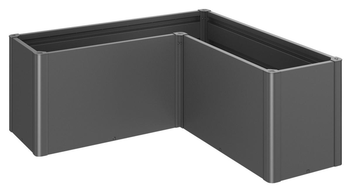 HOCHBEET Belvedere  - Dunkelgrau, Basics, Metall (152/152cm) - Biohort