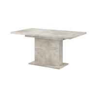 STOL ZA BLAGOVAONICU  siva  drvni materijal      - siva, Konvencionalno, drvni materijal (160-200/76/90cm)