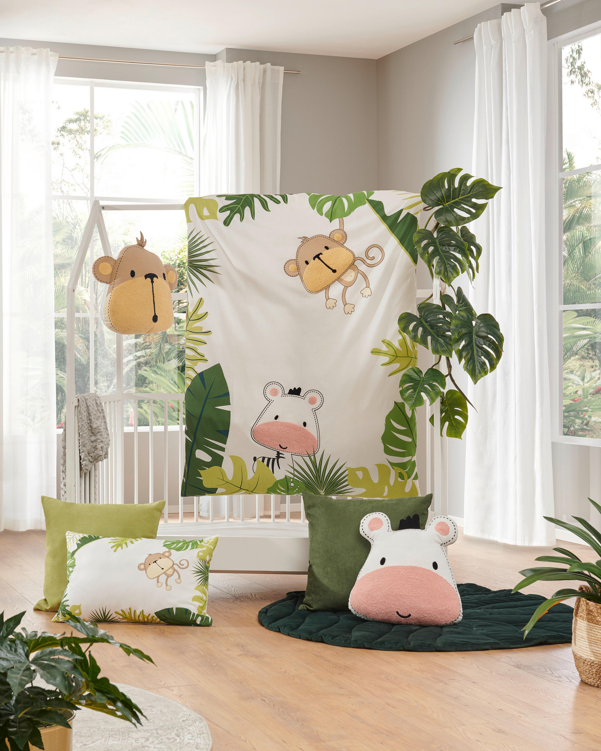DĚTSKÝ POLŠTÁŘ, 45/45 cm - hnědá, Basics, textil (45/45cm) - Patinio