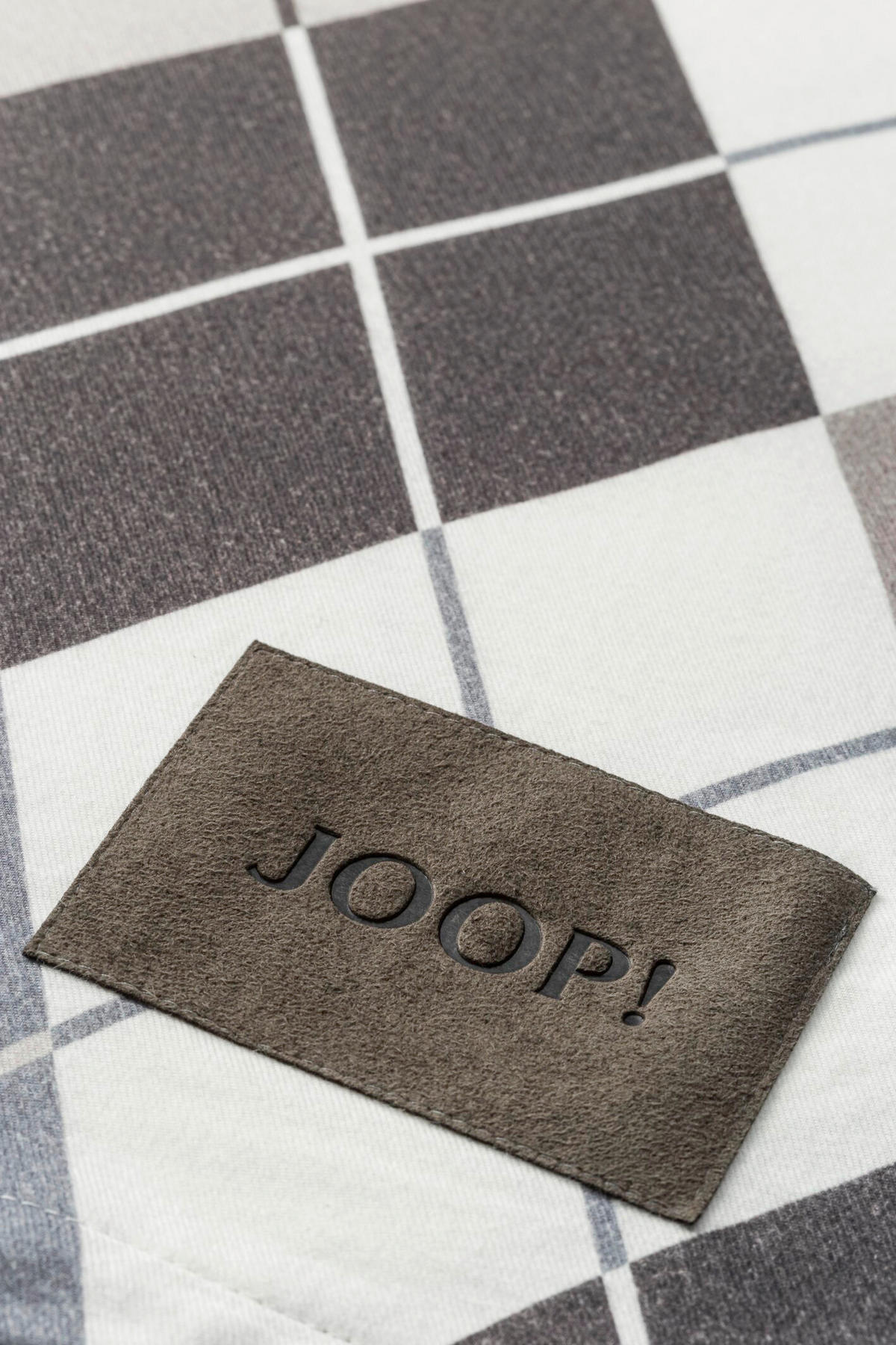 BETTWÄSCHE Flanell 135/200 cm  - Dunkelgrau, KONVENTIONELL, Textil (135/200cm) - Joop!