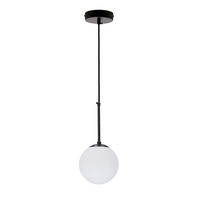 HÄNGELEUCHTE Pompei   - Schwarz/Weiß, Basics, Metall (15/15cm)