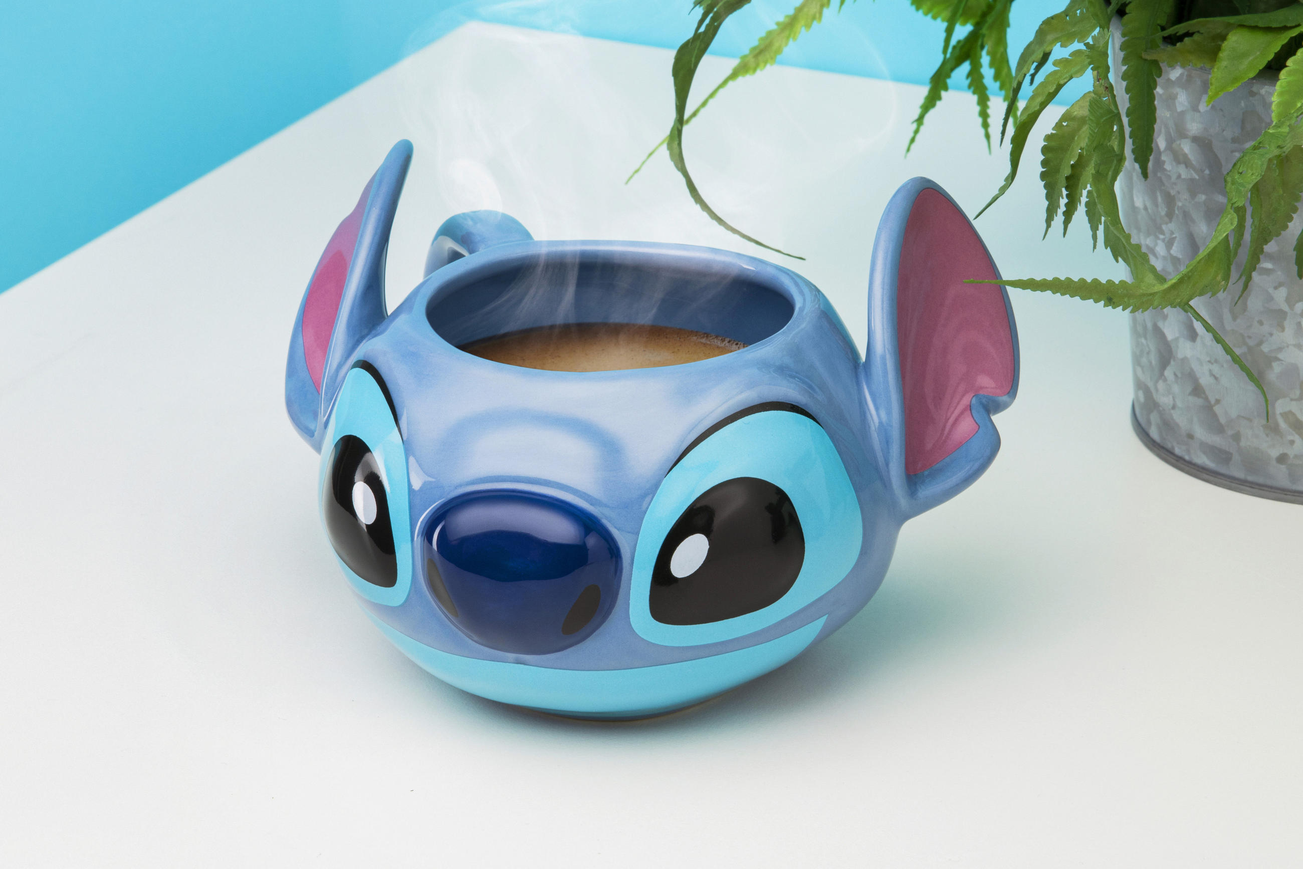 TASSE Stitch 450 ml  - Blau, Basics, Keramik (13.47/15.75/88.9cm) - Disney