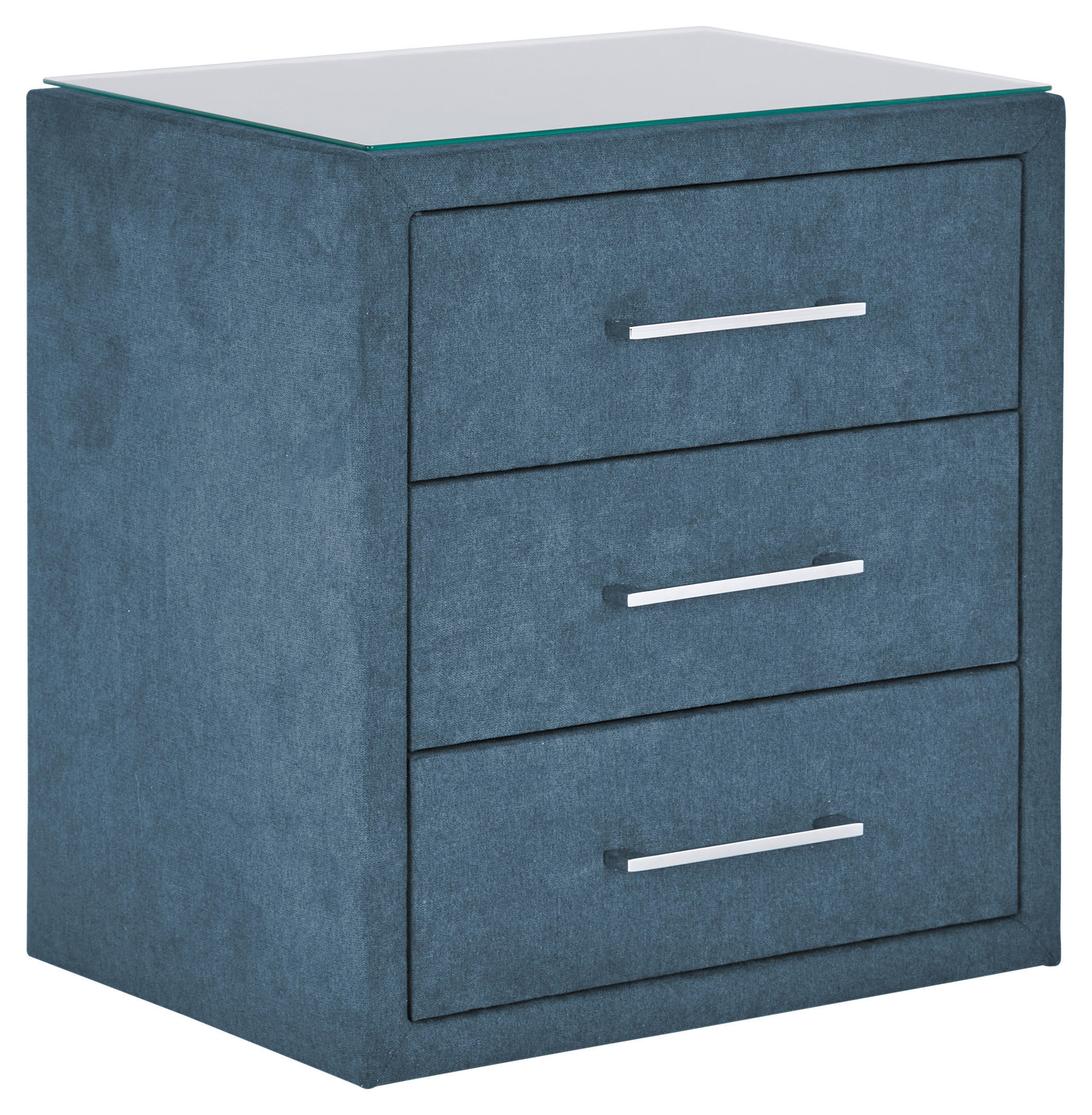 Nachtkästchen Blau H: 60 cm Kleopatra