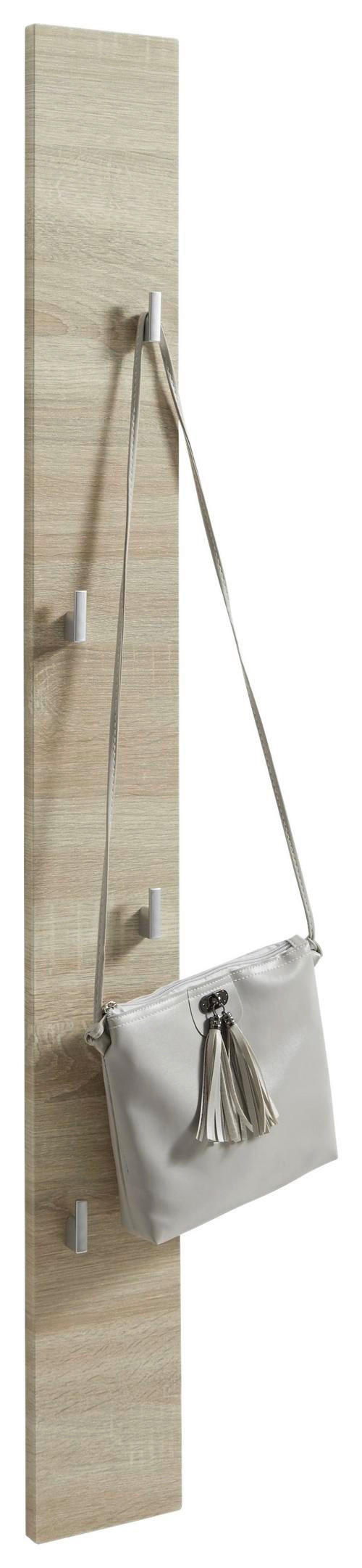 PANEL ZA ODLAGANJE KAPUTA  boja hrasta   pločasti materijal  - boja hrasta, Konvencionalno, pločasti materijal (14/115/2cm) - Xora