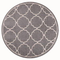 TEPIH ZA UNUTAR./VANJ. UPORAB  120 cm  svijetlo siva  Berlin  - svijetlo siva, Lifestyle, tekstil/plastika (120cm)