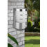 Außenleuchte mit Sensor - Silberfarben, KONVENTIONELL, Glas/Kunststoff (13,7/19,1/11,20cm) - Ambia Garden Außenleuchte mit Sensor - Silberfarben, KONVENTIONELL, Glas/Kunststoff (13,7/19,1/11,20cm) - Ambia Garden