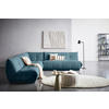 ECKSOFA in Cord Petrol  315/285 cm  - Petrol, Trend, Textil (315/285cm) - Livetastic