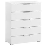 KOMMODE  in 80/100/42 cm  - Silberfarben/Alufarben, Design, Holzwerkstoff/Kunststoff (80/100/42cm) - Novel