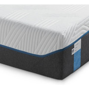 MATRATZE CLOUD ELITE 90/200 cm 25 cm - Weiß/Grau, Basics, Textil (90/200cm) - Tempur