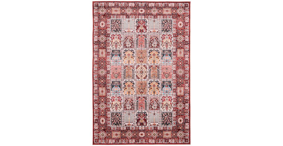 FLACHWEBETEPPICH 190/280 cm Rot  - Rot, LIFESTYLE, Textil (190/280cm) - Novel