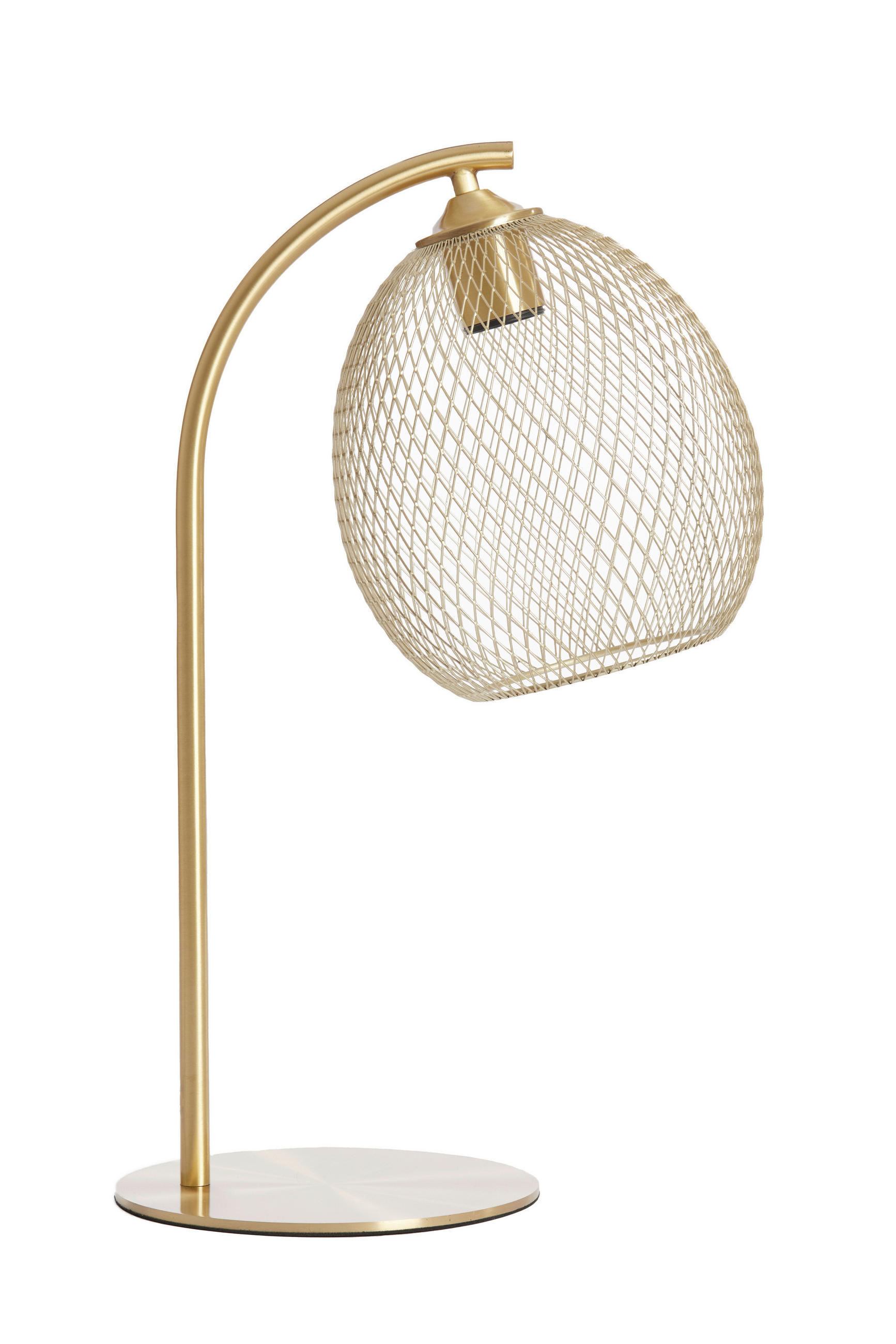 TISCHLEUCHTE Moroc 20/50 cm   - Goldfarben, Design, Kunststoff/Metall (20/50cm) - Light & Living
