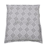 GARTENHOCKERAUFLAGE   50/6/50 cm  - Grau, KONVENTIONELL, Textil (50/6/50cm)