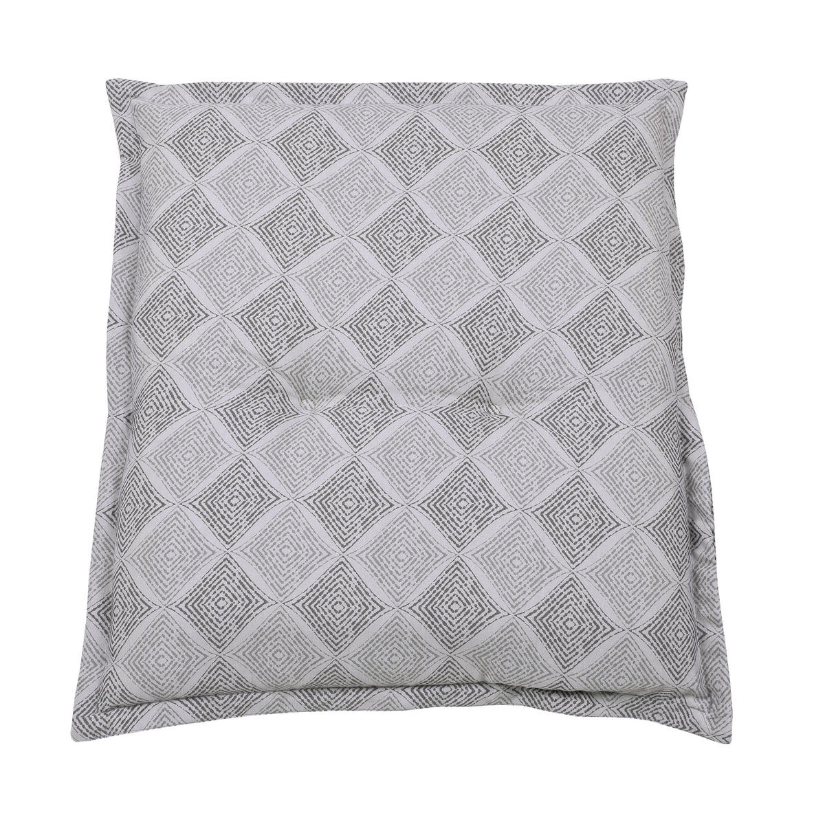 GARTENHOCKERAUFLAGE   50/6/50 cm  - Grau, KONVENTIONELL, Textil (50/6/50cm)