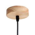 HÄNGELEUCHTE 50/120 cm  - Eichefarben/Schwarz, Basics, Holzwerkstoff/Kunststoff (50/120cm) - Novel