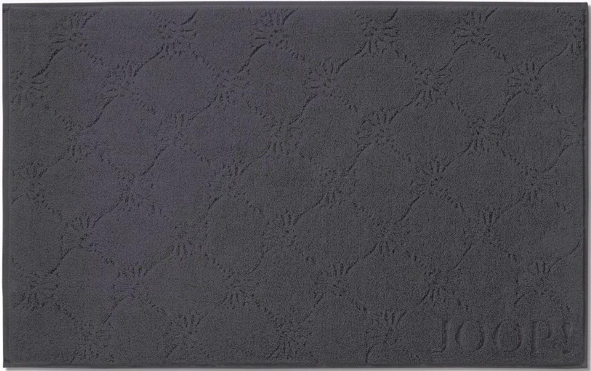 BADTEPPICH Anthrazit 50/80 cm  - Anthrazit, Basics, Textil (50/80cm) - Joop!