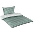 WENDEBETTWÄSCHE Satin 200/200 cm  - Grün, KONVENTIONELL, Textil (200/200cm) - Esposa