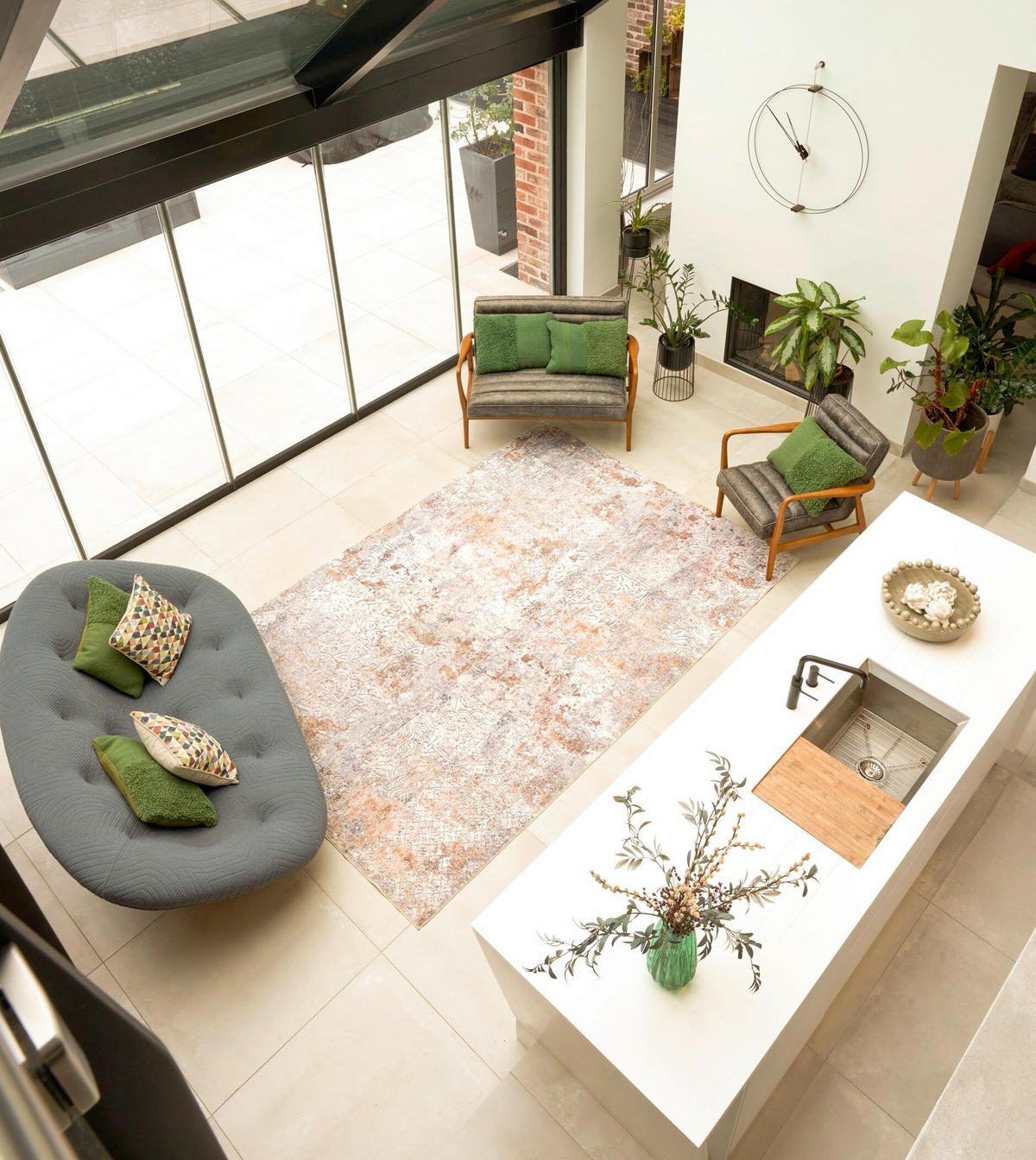 FLACHWEBETEPPICH 200/290 cm Velune Beige  - Beige, Design, Kunststoff/Textil (200/290cm) - wash+dry