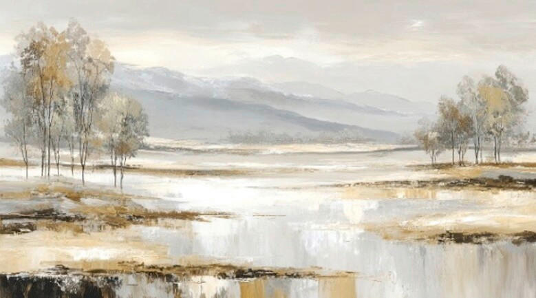 LEINWANDBILD Landschaft & Natur 180/100 cm  - Multicolor, Basics, Holz/Papier (180/100cm) - Euroart