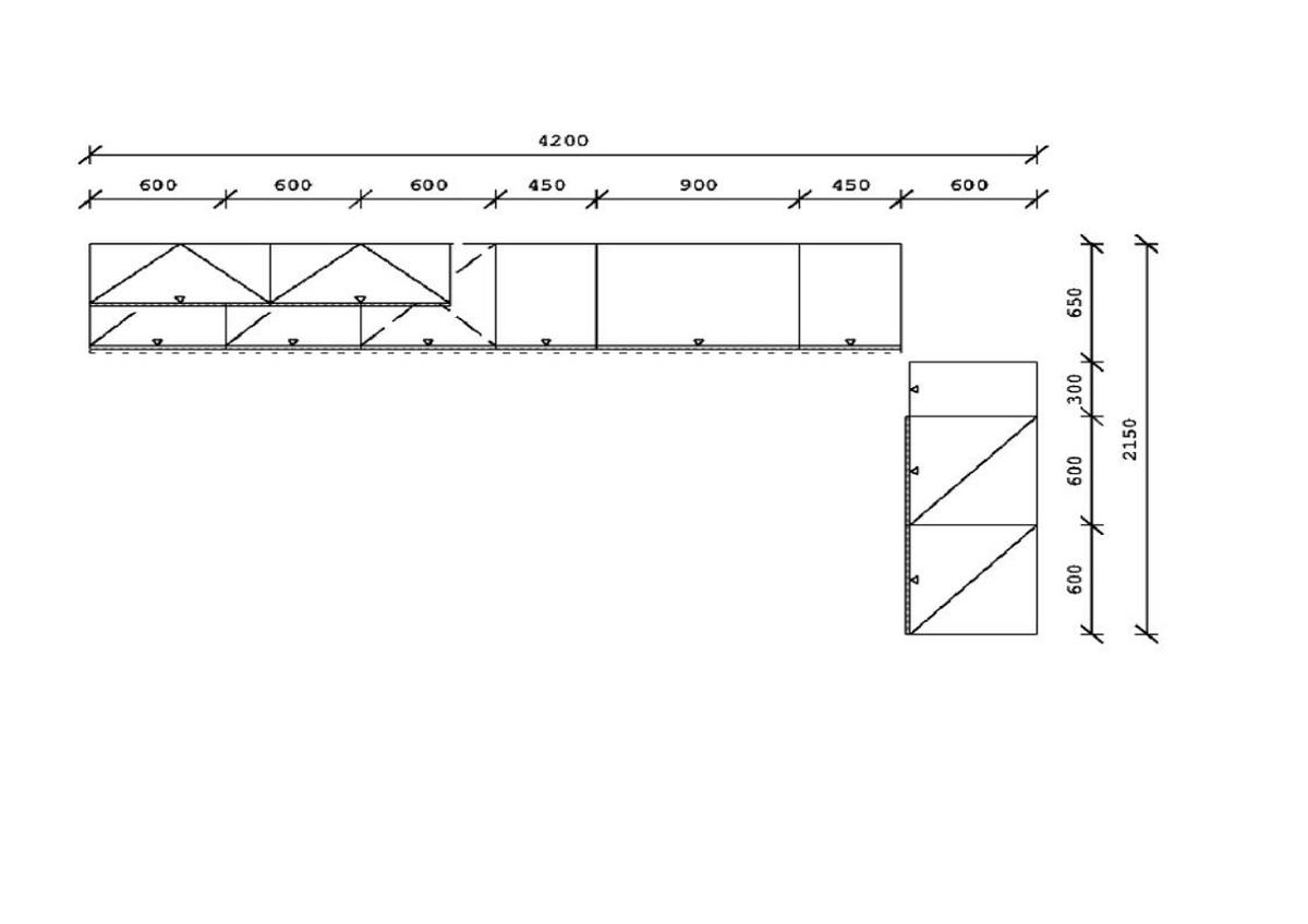 ECKKÜCHE 420/215 cm  in Schwarz, Eichefarben  - Eichefarben/Anthrazit, Basics, Holzwerkstoff/Metall (420/215cm) - Venda