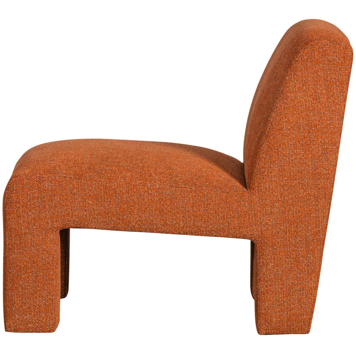 SESSEL in Webstoff Orange  - Orange, Design, Textil (74/73/84cm) - Livetastic