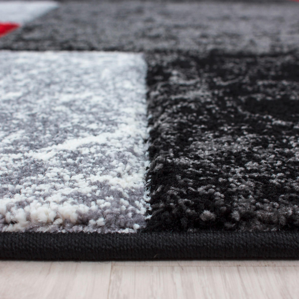 FLATVÄVD MATTA 140/200 cm Hawaii  - röd, Design, textil (140/200cm) - Novel
