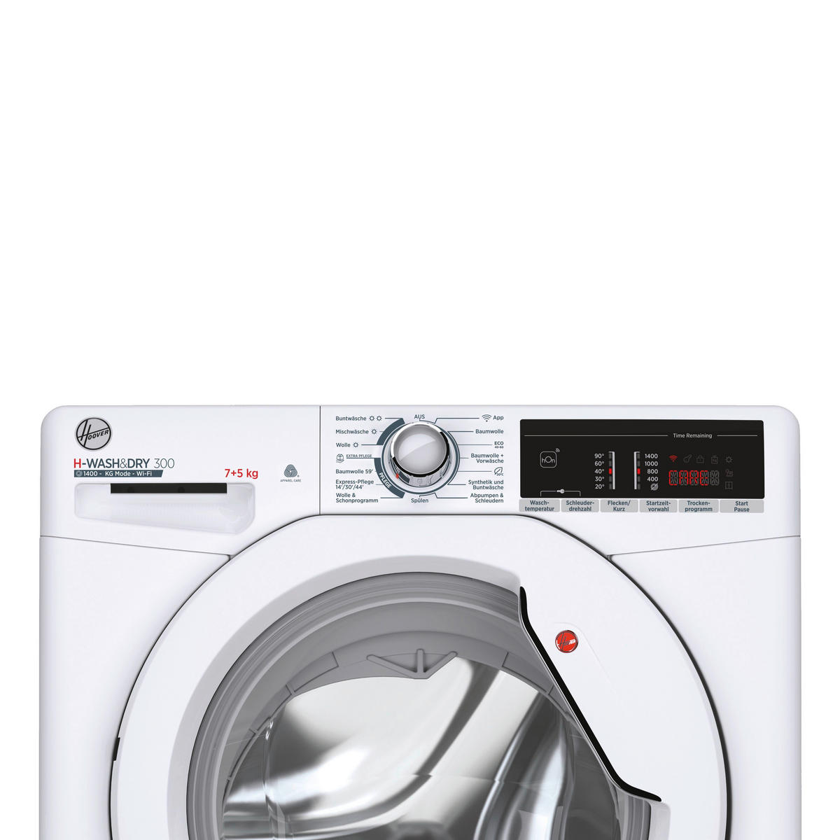 WASCHTROCKNER H3DO4755T2/1-84  - Weiß, Basics (60/85/54cm) - Hoover