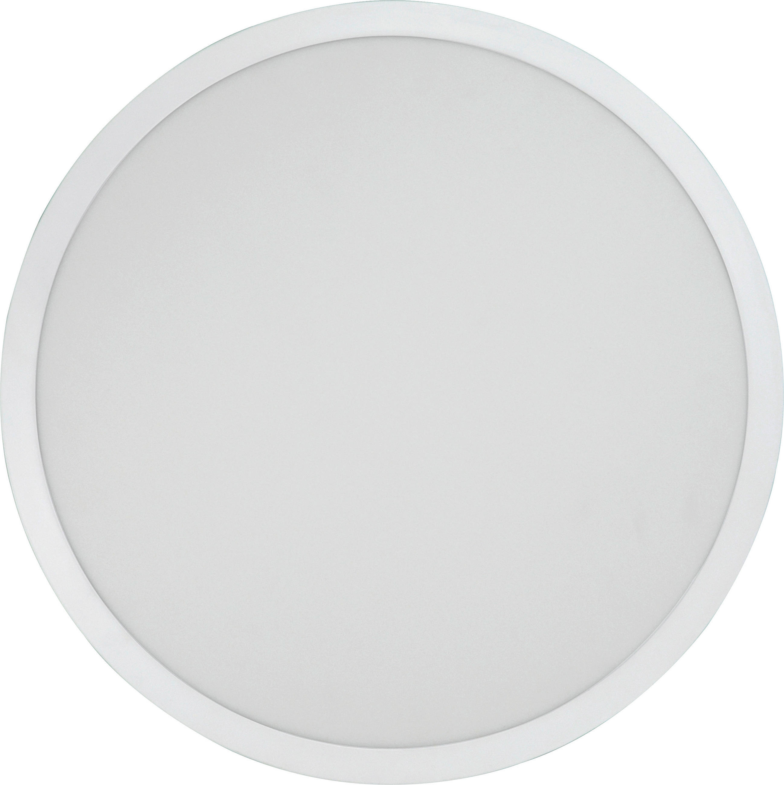 LED-DECKENLEUCHTE Panel Round 60/1,5 cm   - Weiß, Basics, Kunststoff/Metall (60/1,5cm)