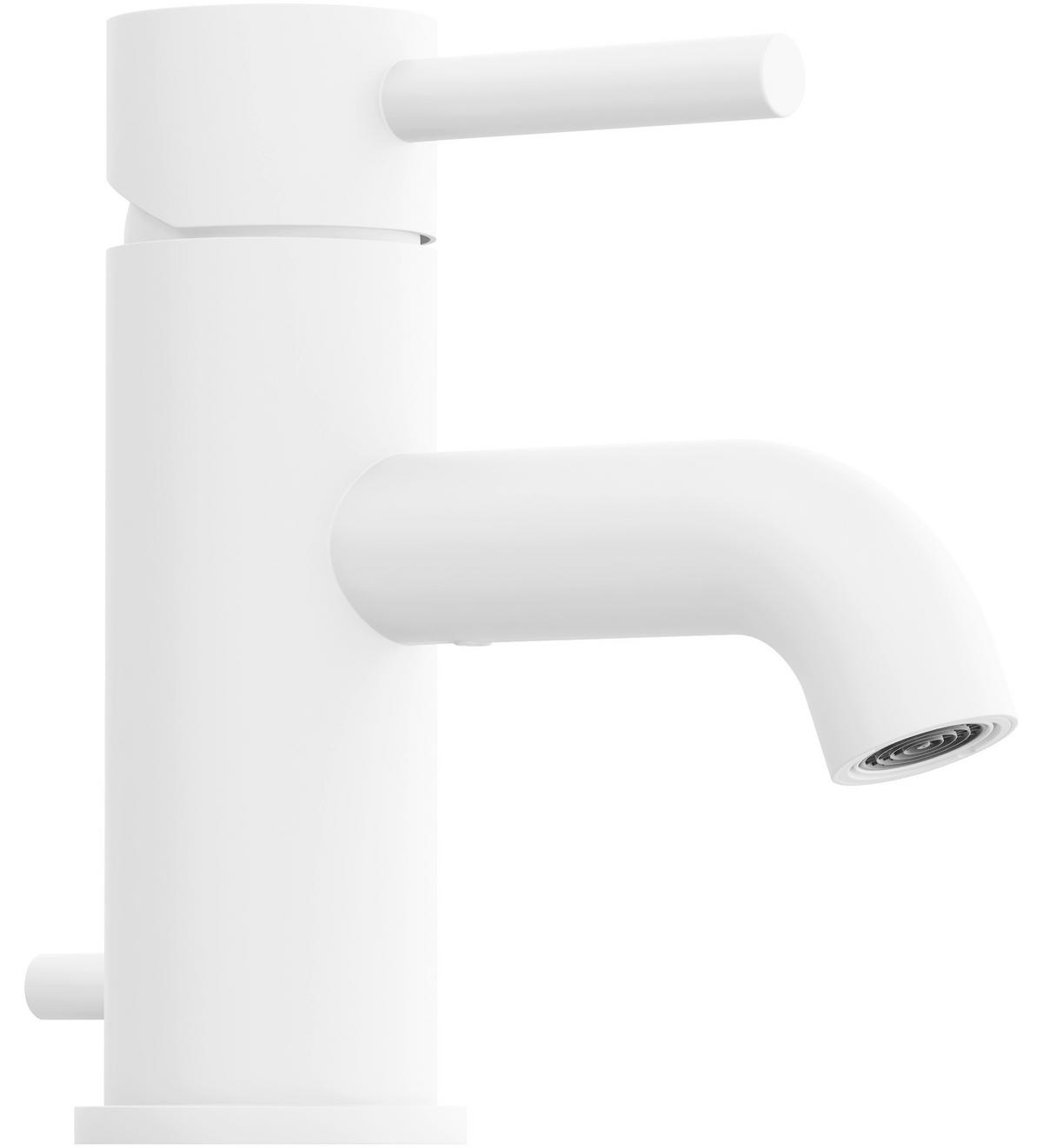 WASCHTISCHARMATUR 4,5/15/15,1 cm  - Weiß, MODERN, Metall (4,5/15/15,1cm)