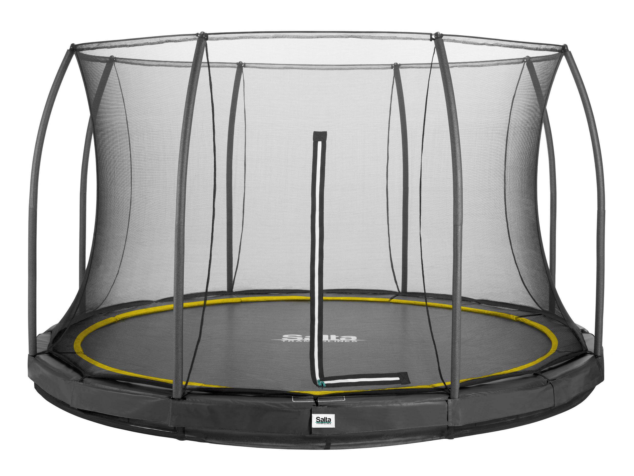 Trampolin Salta Comfort Ground Salta Comfort Edtion Ground  - Schwarz, Basics, Metall (427cm) - Salta