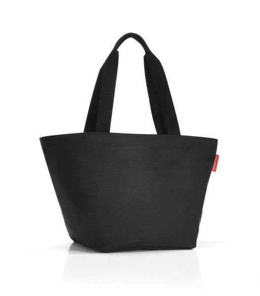 SHOPPER M SCHWARZ  - Schwarz, Basics, Textil (51/30,5/26cm) - Reisenthel