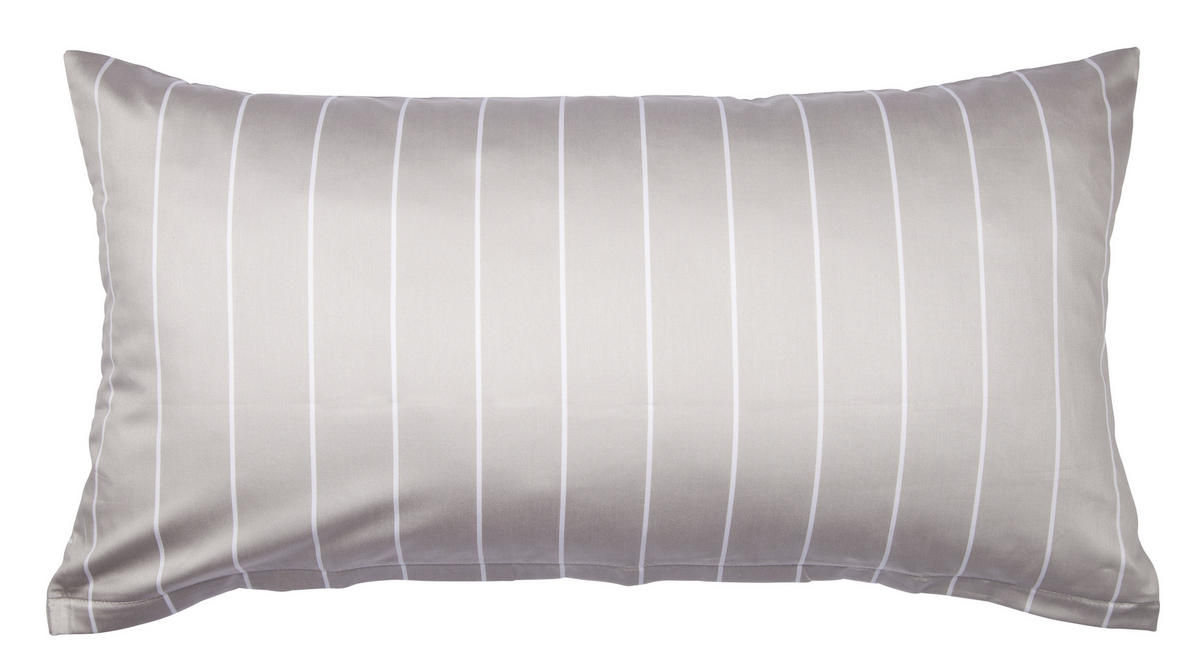 KISSENHÜLLE Giulietta 40/80 cm  - Naturfarben/Weiß, KONVENTIONELL, Textil (40/80cm) - Janine