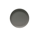 FRÜHSTÜCKSTELLER Grau 20,5 cm Salerno  - Grau, Trend, Keramik (20,5cm) - Novel