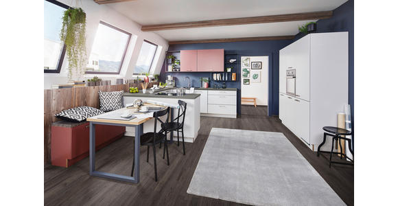 EINBAUKÜCHE - Grau, Design, Holzwerkstoff - Dieter Knoll